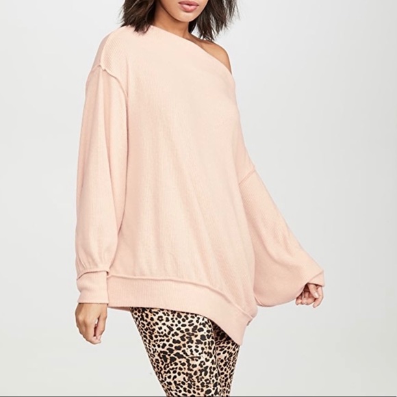 *NEW* Free People Off-the-Shoulder Knit Sweater Small - Picture 3 of 12